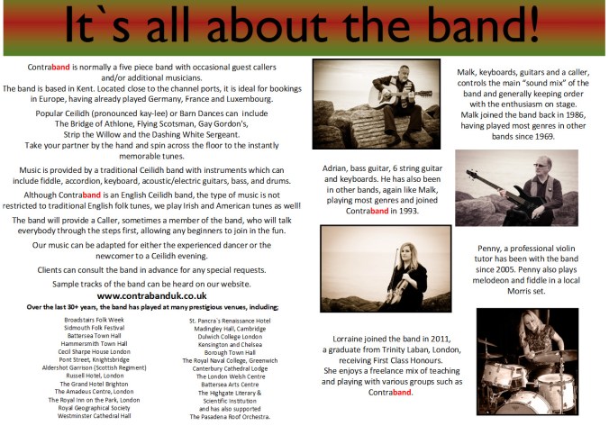 Meet The Band Oct 2017